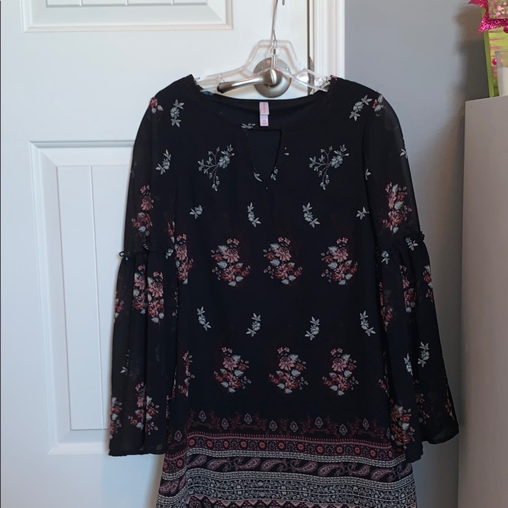 Black Floral Dress